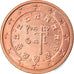 Portugal, 2 Euro Cent, 2006, Lisbon, AU(50-53), Aço Cromado a Cobre, KM:741