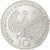 Coin, GERMANY - FEDERAL REPUBLIC, 10 Mark, 1972, Hamburg, AU(50-53), Silver