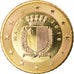 Malta, 50 Euro Cent, 2018, MS(65-70), Brass, KM:New