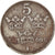 Munten, Zweden, Gustaf V, 5 Öre, 1948, FR, Iron, KM:812