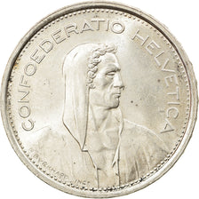 Moneda, Suiza, 5 Francs, 1967, Bern, MBC+, Plata, KM:40