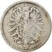 Moeda, ALEMANHA - IMPÉRIO, Wilhelm I, Mark, 1875, Berlin, EF(40-45), Prata