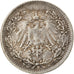 Munten, DUITSLAND - KEIZERRIJK, 1/2 Mark, 1919, Munich, ZF, Zilver, KM:17