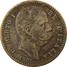 Coin, Italy, Umberto I, 2 Lire, 1881, Rome, VF(30-35), Silver, KM:23