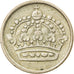 Munten, Zweden, Gustaf VI, 10 Öre, 1957, ZF, Zilver, KM:823