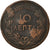 Moneta, Grecia, George I, 10 Lepta, 1878, B+, Rame, KM:55