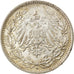 Munten, DUITSLAND - KEIZERRIJK, 1/2 Mark, 1915, Berlin, ZF+, Zilver, KM:17