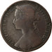 Münze, Großbritannien, Victoria, Penny, 1877, S, Bronze, KM:755