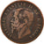 Coin, Italy, Vittorio Emanuele II, 10 Centesimi, 1862, Milan, VF(20-25), Copper