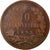 Monnaie, Italie, Umberto I, 10 Centesimi, 1893, Rome, B+, Cuivre, KM:27.2