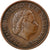 Munten, Nederland, Juliana, 5 Cents, 1950, ZF+, Bronze, KM:181