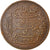 Monnaie, Tunisie, Muhammad al-Nasir Bey, 5 Centimes, 1908, Paris, TB+, Bronze