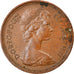 Moneta, Wielka Brytania, Elizabeth II, New Penny, 1971, EF(40-45), Bronze