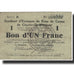 Francja, Charleville-Mézières, 1 Franc, 1916, VF(30-35), Pirot:08-83