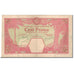 Billete, 100 Francs, 1926, África oriental francesa, 1926-09-24, KM:11Bb, BC+