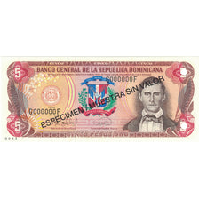 Geldschein, Dominican Republic, 5 Pesos Oro, 1996, 1996, Specimen, KM:152s1