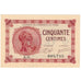 France, Paris, 50 Centimes, 1920, Chambre de Commerce, NEUF, Pirot:97-10