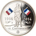 Francja, Medal, Centenaire de la Première Guerre Mondiale, WAR, 2014