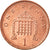 Coin, Great Britain, Elizabeth II, Penny, 1999, AU(55-58), Copper Plated Steel