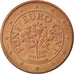 Österreich, 5 Euro Cent, 2005, Vienna, SS, Copper Plated Steel, KM:3084