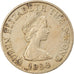 Moneta, Jersey, Elizabeth II, 10 Pence, 1988, BB, Rame-nichel, KM:57.1