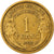 Münze, Frankreich, Morlon, Franc, 1935, SS, Aluminum-Bronze, KM:885
