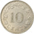 Moneta, Malta, 10 Cents, 1972, British Royal Mint, EF(40-45), Miedź-Nikiel