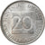 Moneda, Eslovenia, 20 Stotinov, 1992, MBC, Aluminio, KM:8