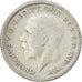 Coin, Great Britain, George V, 6 Pence, 1929, VF(30-35), Silver, KM:832