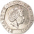 Münze, Großbritannien, Elizabeth II, 20 Pence, 2011, VZ, Copper-nickel