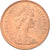 Coin, Great Britain, Elizabeth II, New Penny, 1980, AU(55-58), Bronze, KM:915