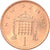 Coin, Great Britain, Elizabeth II, New Penny, 1980, AU(55-58), Bronze, KM:915