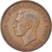 Coin, Great Britain, George VI, 1/2 Penny, 1949, EF(40-45), Bronze, KM:868