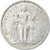 Moneda, Polinesia francesa, 2 Francs, 1985, Paris, MBC, Aluminio, KM:10