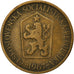 Coin, Czechoslovakia, Koruna, 1967, VF(30-35), Aluminum-Bronze, KM:50