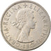 Moeda, Grã-Bretanha, Elizabeth II, 1/2 Crown, 1964, EF(40-45), Cobre-níquel