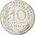 Moneda, Francia, 10 Centimes, 1981, FDC, Plata, KM:P690, Gadoury:46.P2