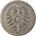 Moneta, GERMANIA - IMPERO, Wilhelm I, 10 Pfennig, 1889, Hambourg, MB
