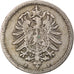 Monnaie, GERMANY - EMPIRE, Wilhelm I, 5 Pfennig, 1875, Vienne, TB