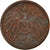 Coin, GERMANY - EMPIRE, Wilhelm II, 2 Pfennig, 1905, Berlin, EF(40-45), Copper