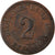 Coin, GERMANY - EMPIRE, Wilhelm II, 2 Pfennig, 1905, Berlin, EF(40-45), Copper