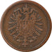 Moneta, GERMANIA - IMPERO, Wilhelm I, Pfennig, 1875, Berlin, BB, Rame, KM:1