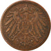 Moneda, ALEMANIA - IMPERIO, Wilhelm II, Pfennig, 1915, Berlin, MBC, Cobre, KM:10