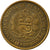 Coin, Peru, 5 Soles, 1980, EF(40-45), Brass, KM:271