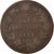 Moeda, Itália, Vittorio Emanuele II, 5 Centesimi, 1861, Milan, F(12-15), Cobre