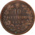 Munten, Italië, Vittorio Emanuele II, 10 Centesimi, 1866, Strasbourg, ZG+