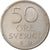 Munten, Zweden, Gustaf VI, 50 Öre, 1969, ZF, Copper-nickel, KM:837