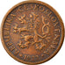 Coin, Czechoslovakia, 10 Haleru, 1922, EF(40-45), Bronze, KM:3