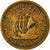 Moneda, Estados del Caribe Oriental , Elizabeth II, 5 Cents, 1955, MBC, Níquel