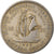 Moneda, Estados del Caribe Oriental , Elizabeth II, 25 Cents, 1955, MBC, Cobre -